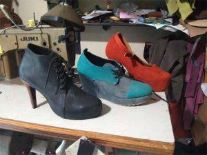 Kursus membuat sepatu high heels